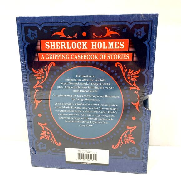 Sherlock Holmes A Gripping Casebook of Stories Hardcover Sir Arthur Conan Doyle - Picture 2 of 6